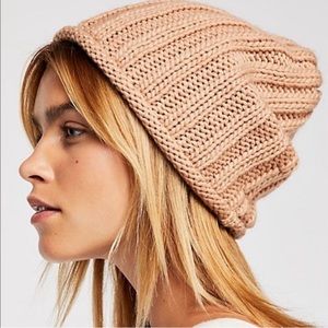 free people beanie rory rib knit new without tags